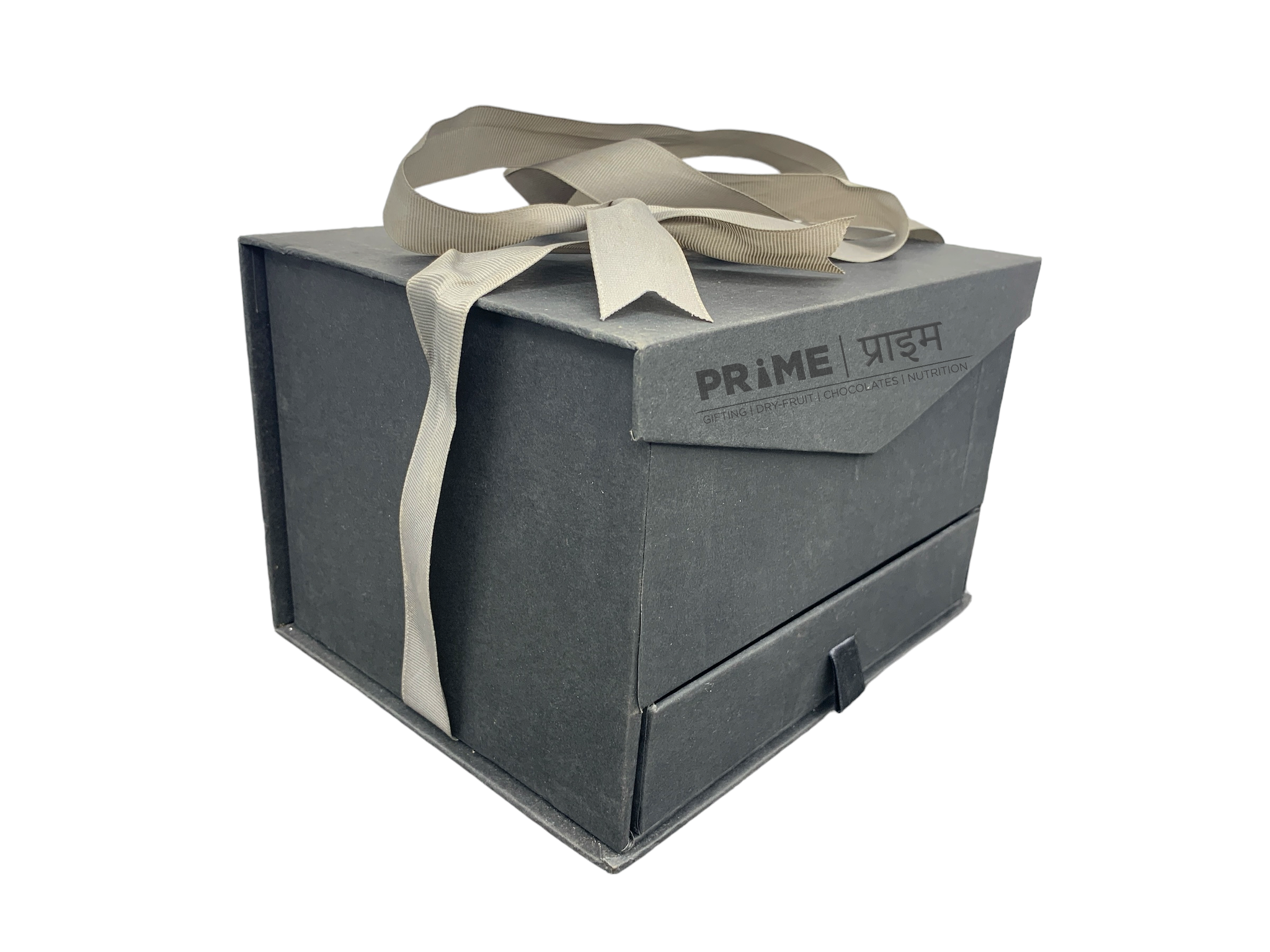 Black Designed Hardpaper Gift Box with Secret Drawer_3