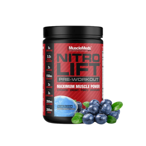 Nitro Lift blue slush 40 servs MUSCLEMEDS_0