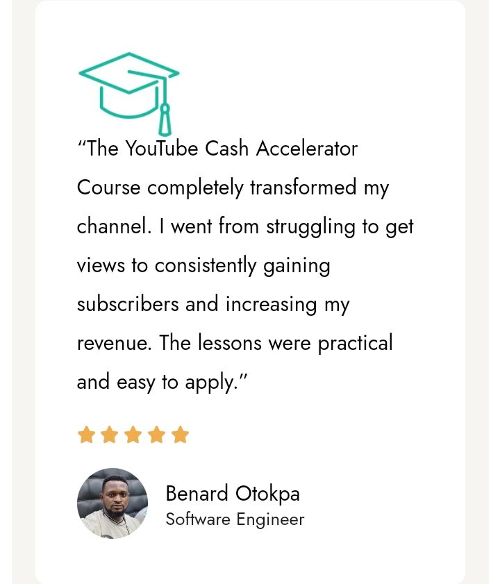 LORA YoutubeCash Growth Accelerator Course_2