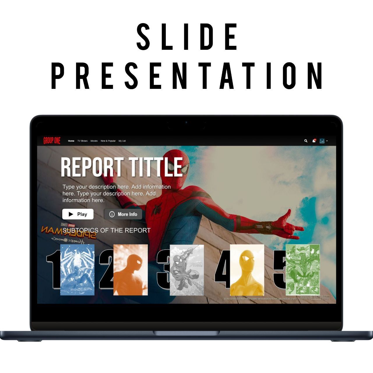 Presentation Slide Template with Netflix Theme_2