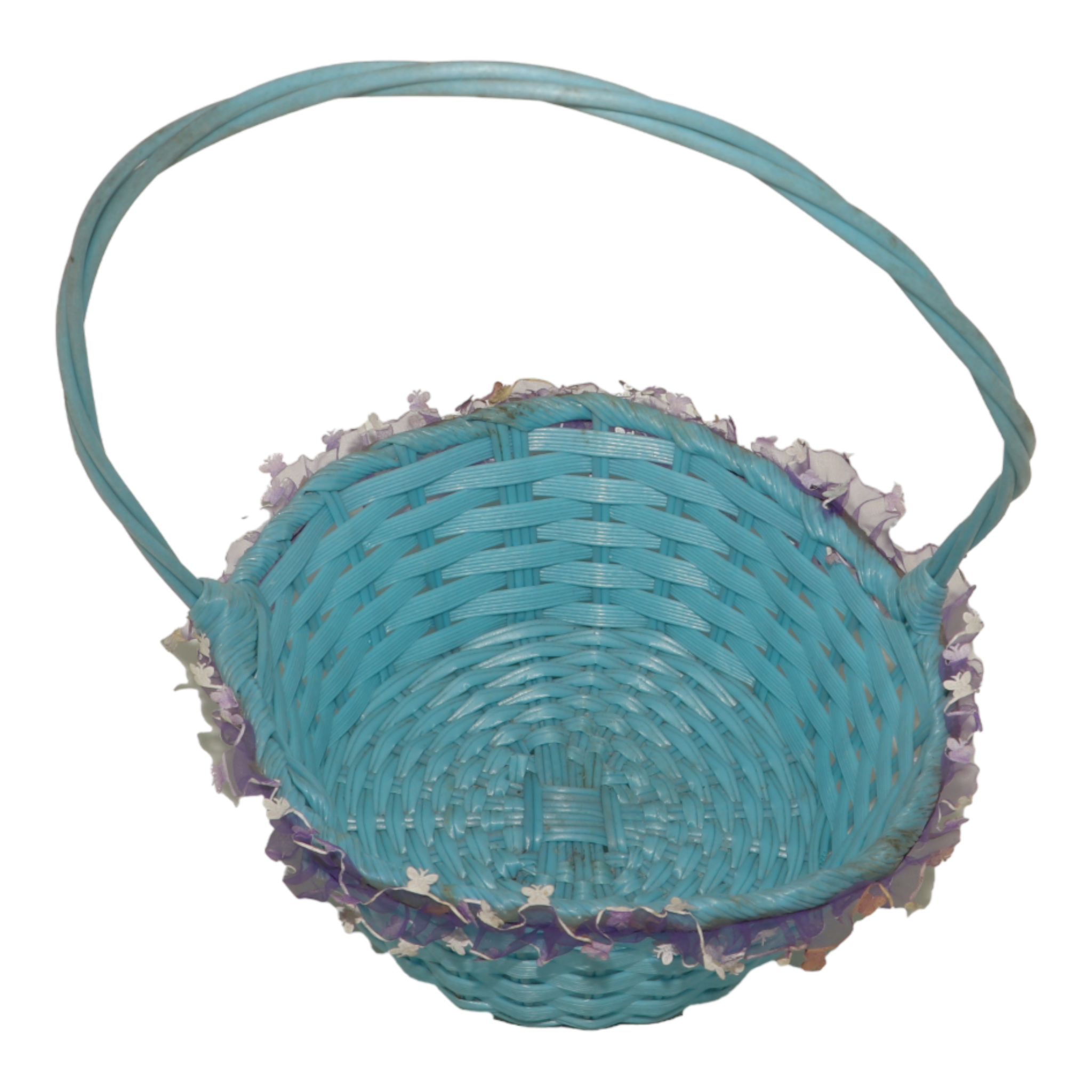 Blue Basket With Handle_1