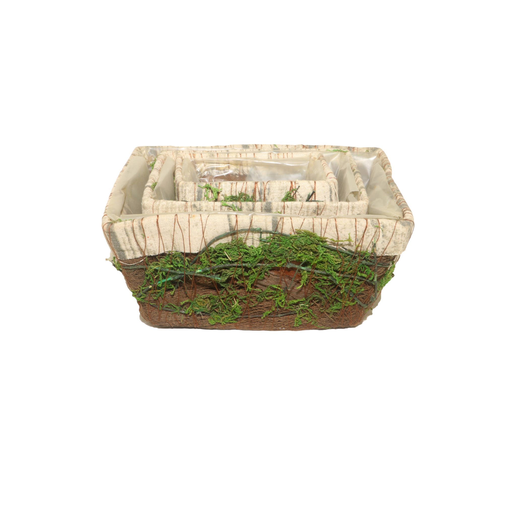 Green Grass Basket Size 3_1