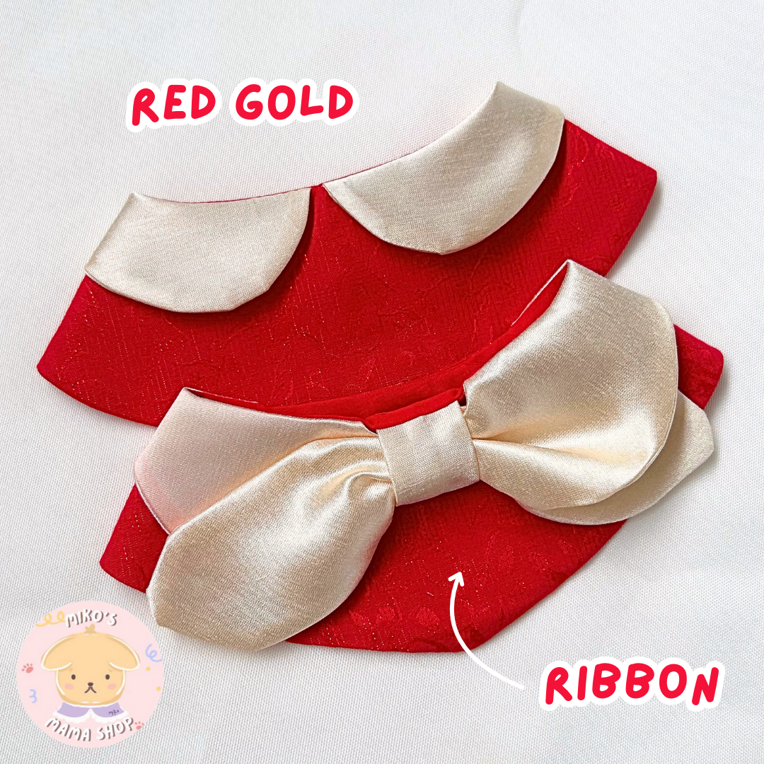 Red Gold Peter Pan/Ribbon Collars (Premium)_2