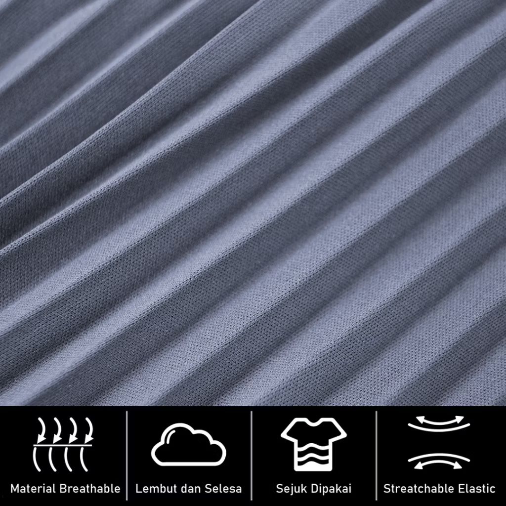 Qayraa Pleated Skirt Khaki_2