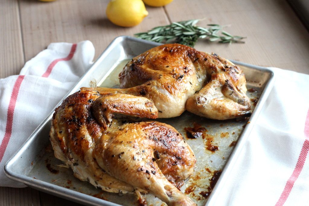 Chicken Lemon (Half Chicken) with Chips_0