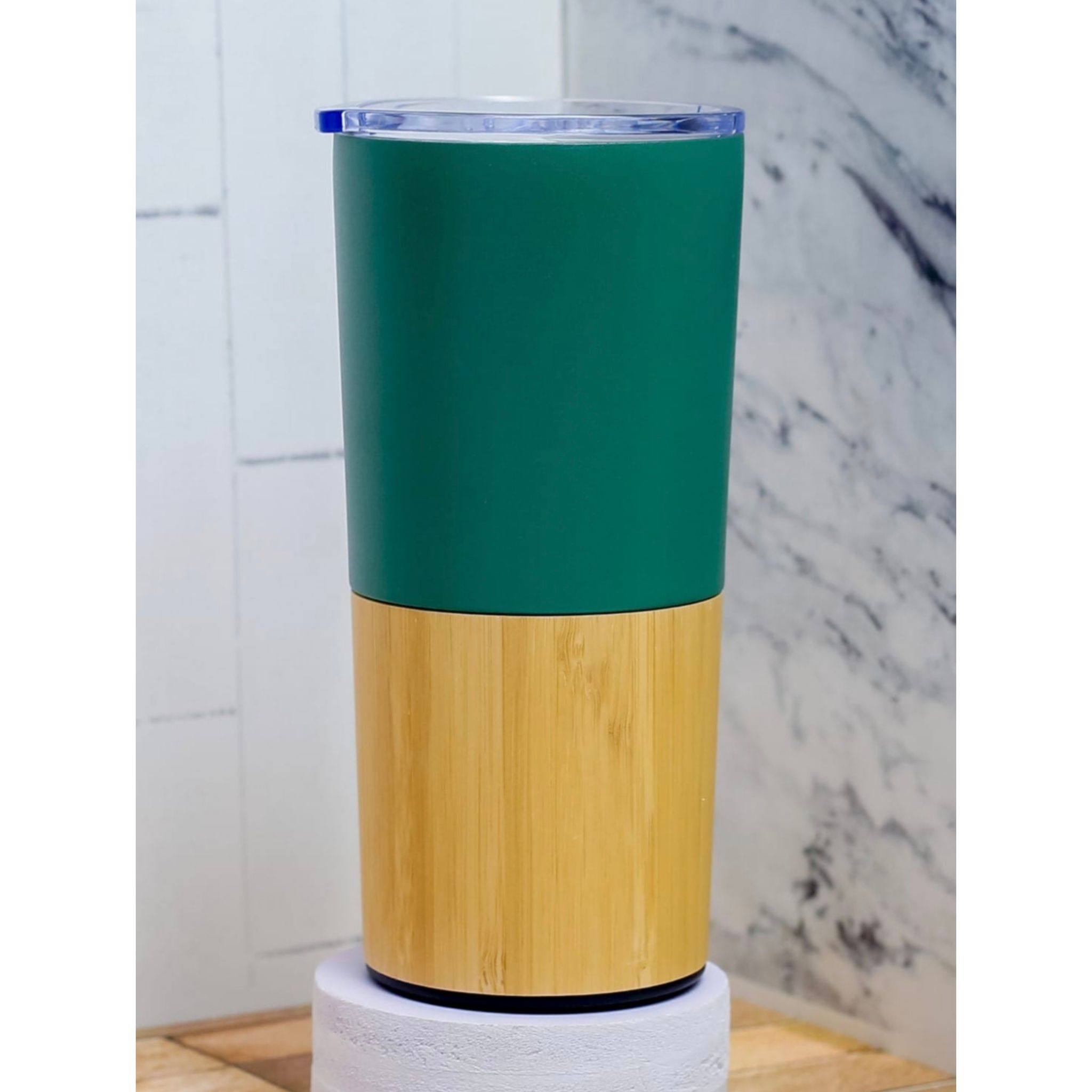 500ml Thermal Mug with a Wooden Base_5