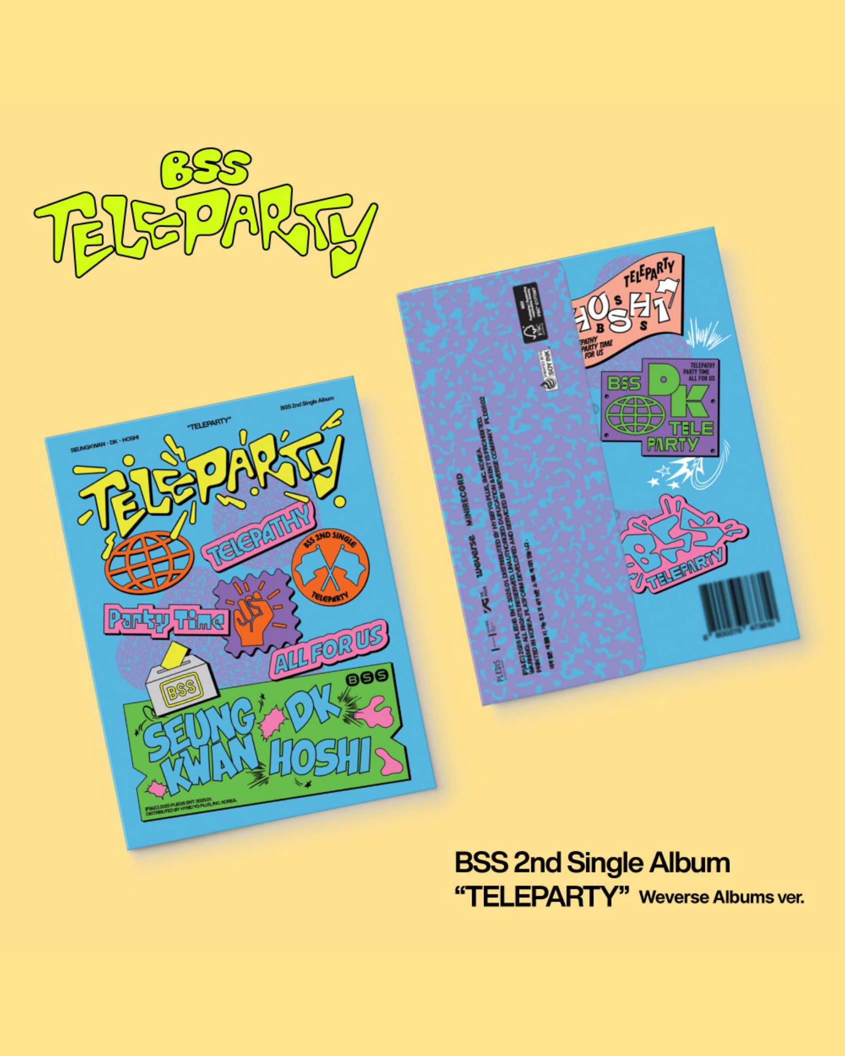 BSS 2nd Single Album "TELEPARTY" / Loose POB Slot ❗️ETA: End an 2025 Early Feb (After CNY)❗️_2