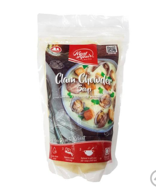 Meat Affair Clam Chowder Soup 500g_0