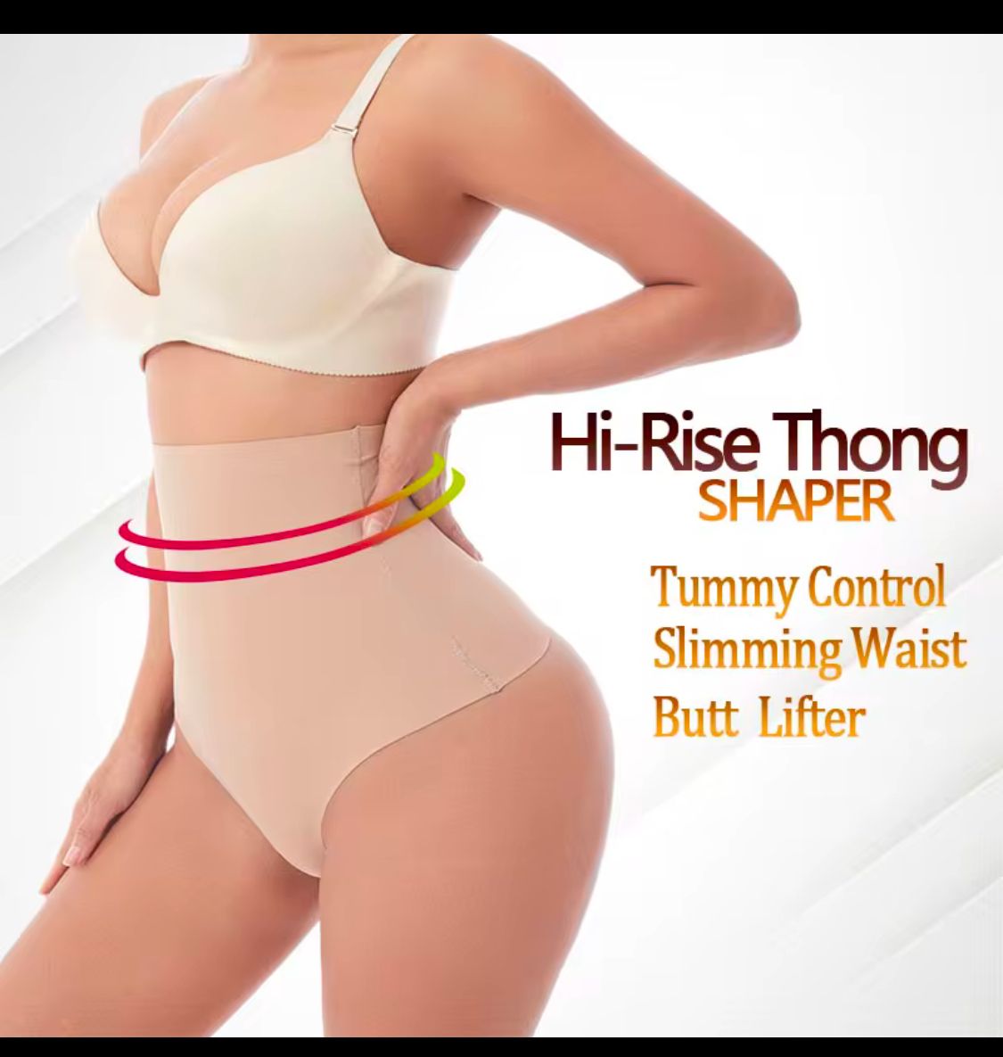 THONG SHAPER TUMMY CONTROL GIRDLE BUTT LIFTER_6