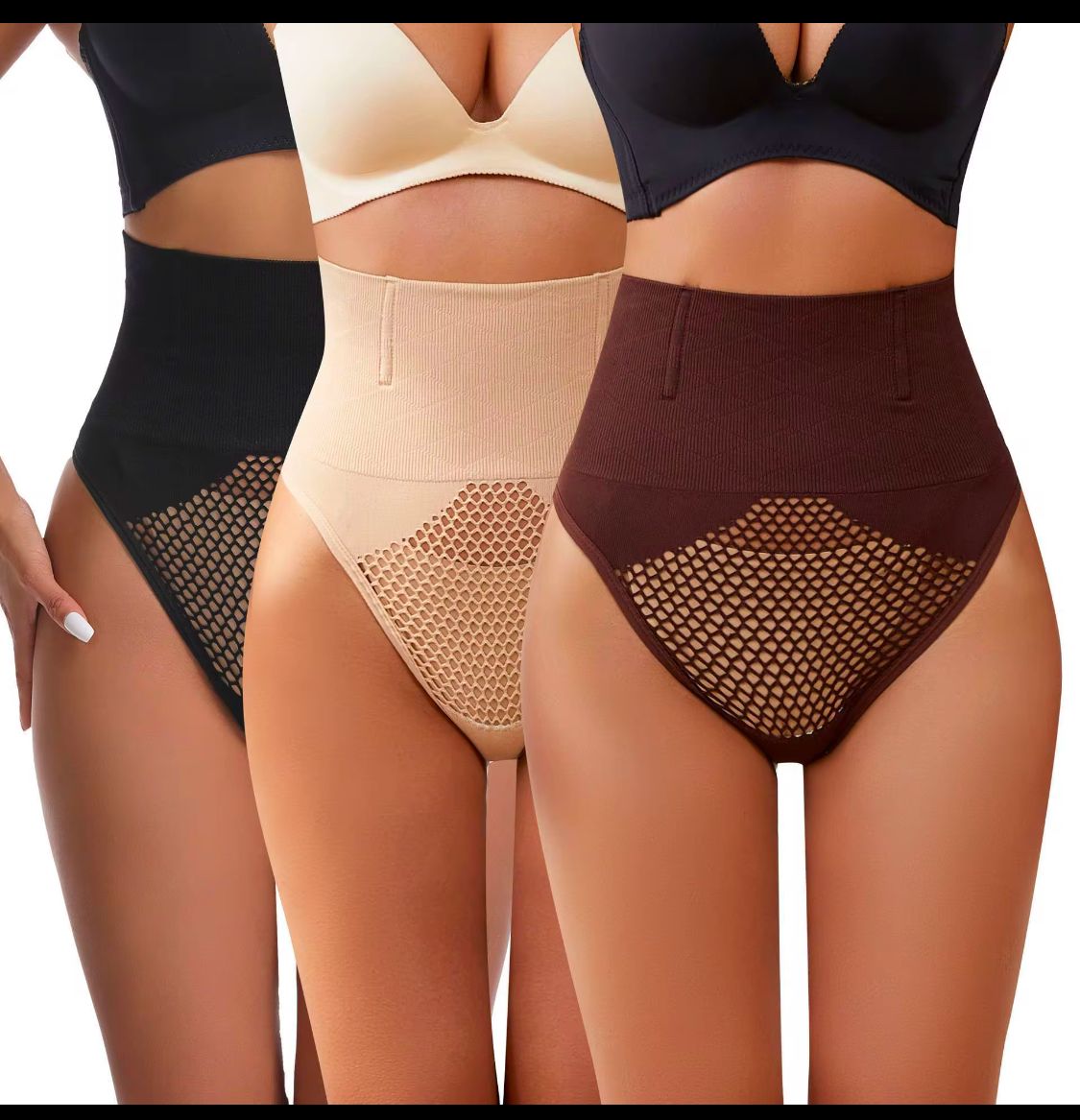 UNDERWEAR HIGH WAIST TUMMY TUCKING BODY SHAPER_0