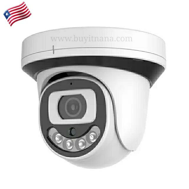 XMeye 5MP 24HOURS COLORVU IP CAMERA WITH WARM LIGHT FOR NIGHT COLORFUL DOME CAM - a Full-Color Security Camera Solution!_0