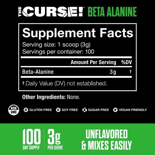 The Curse Beta Alanine 100 servs JNX_1