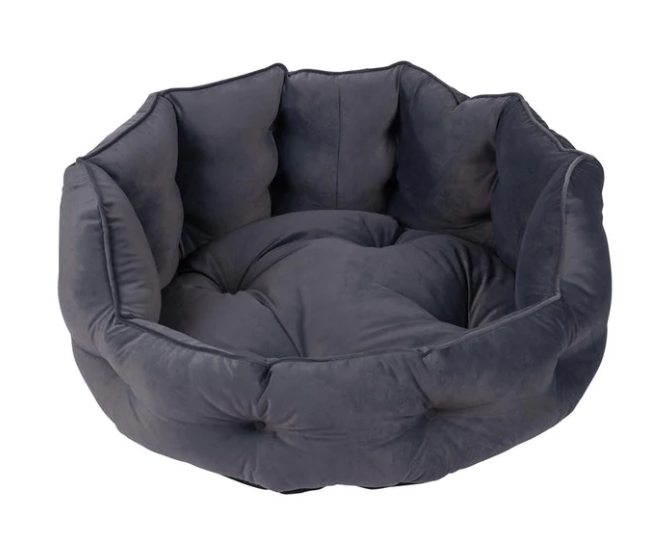 Monarch Dog Bed - Grey_1