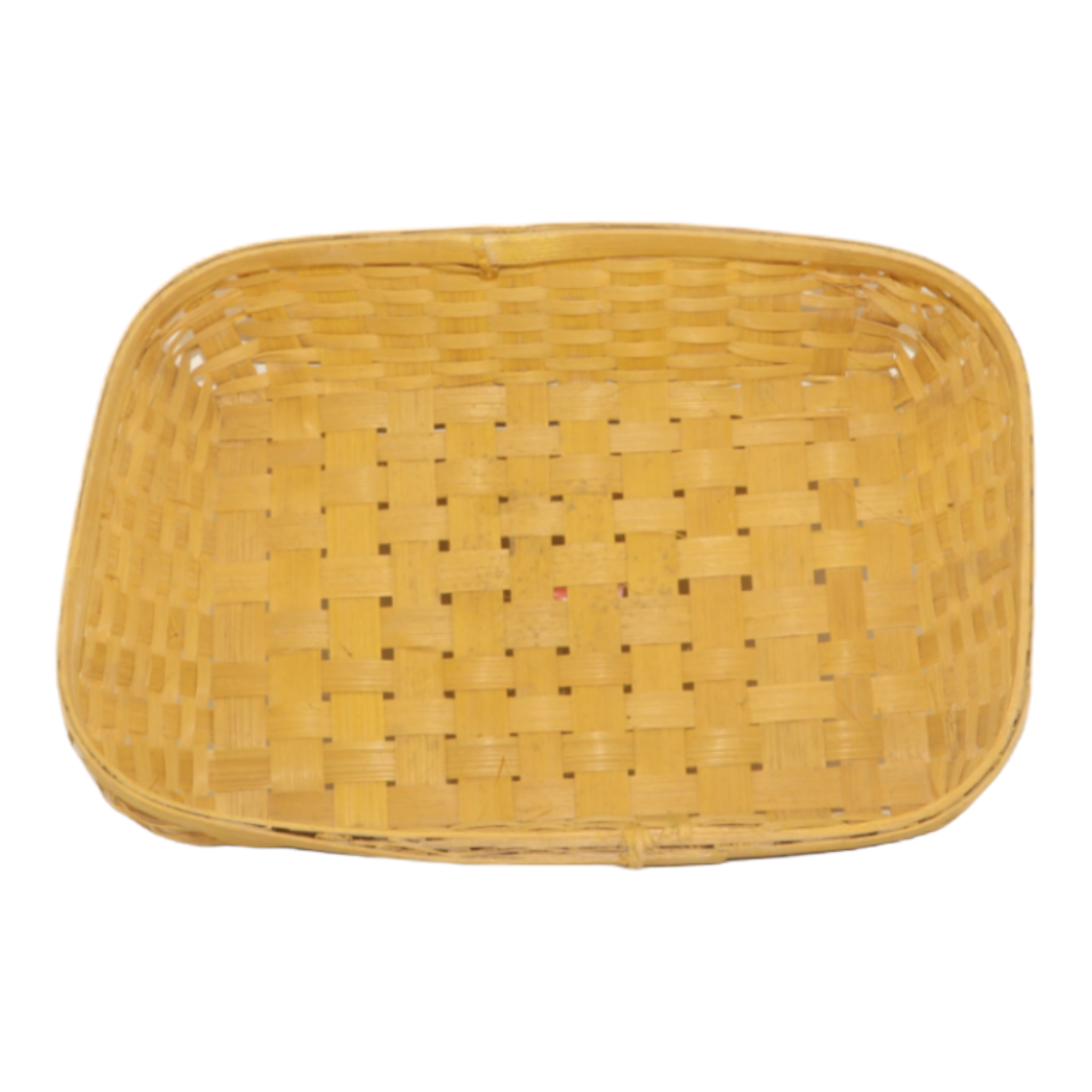 Rectangular Basic Bamboo Basket 30x20x7_2