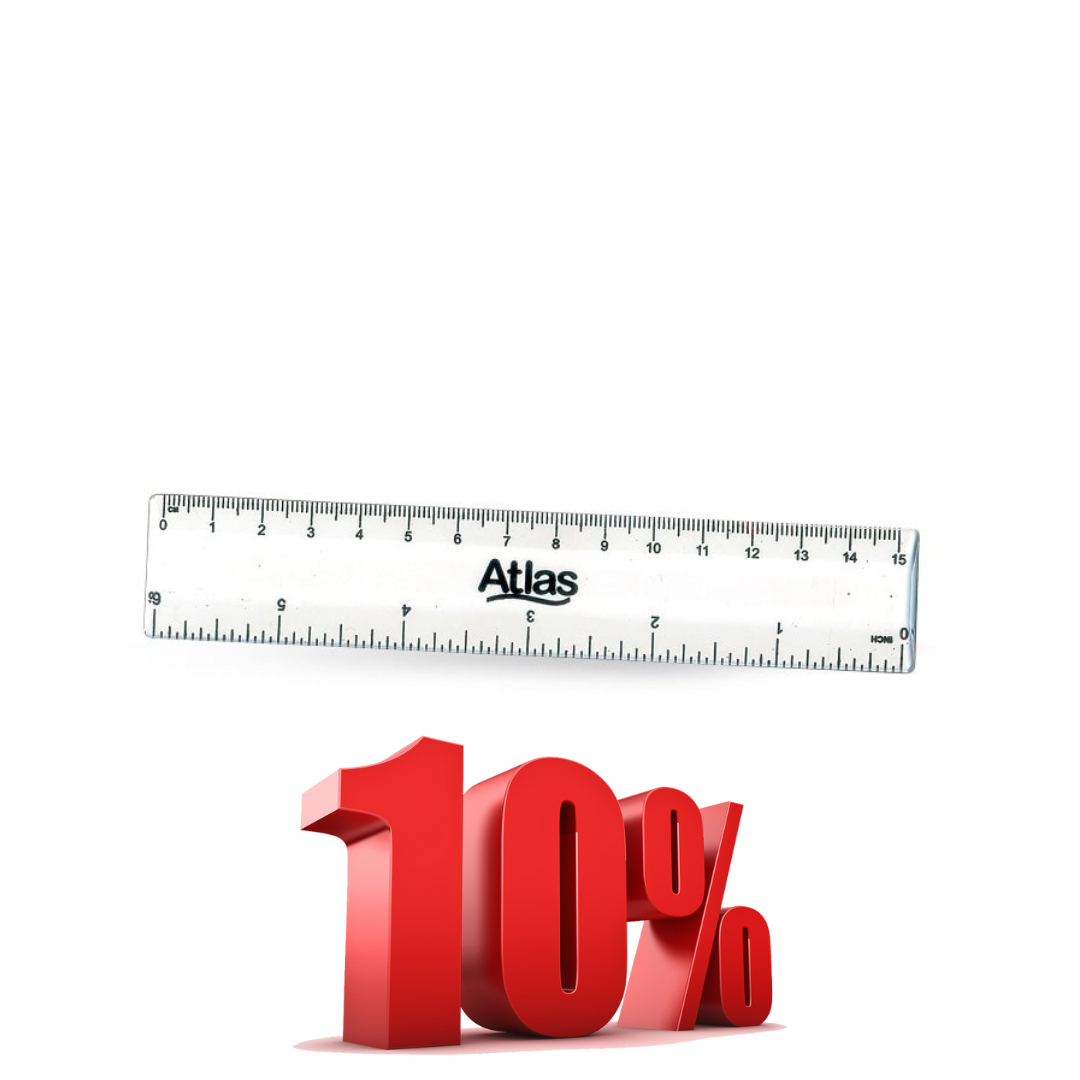 Atlas lmo Ruler 6″ Precise(Medium)_0