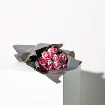 Pink roses bouquet / باقة ورد وردي /_0