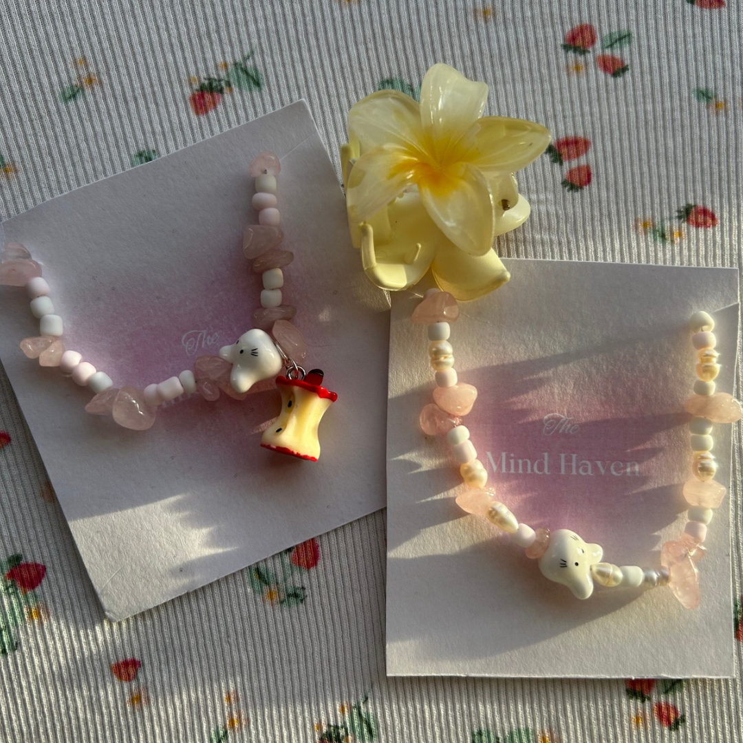 Handmade bracelet (rose quartz/amethyst)_4