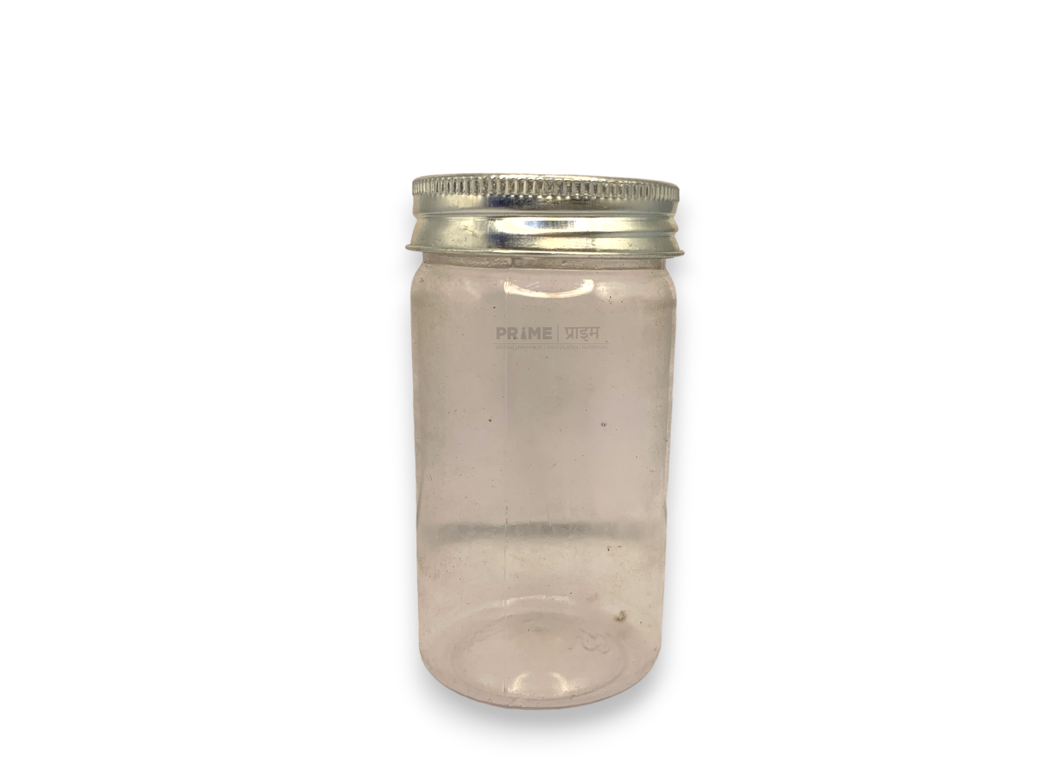 Round Pet Jar with Silver Cap 200g_3