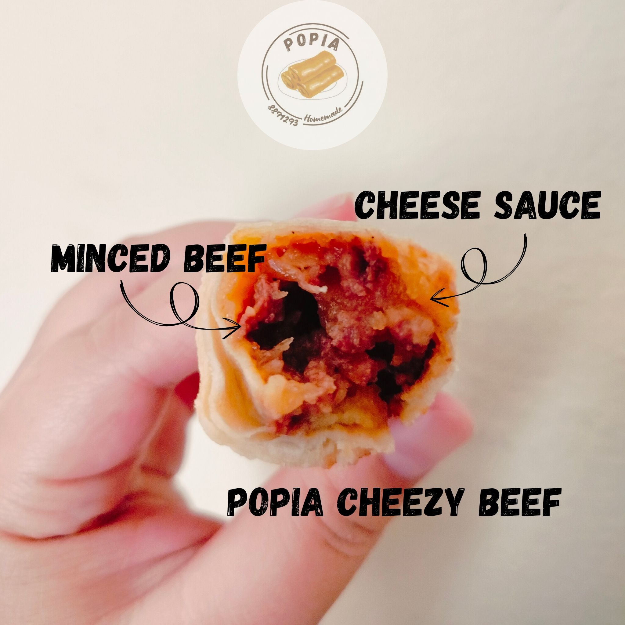 Popia Cheezy Beef - 12pcs_0