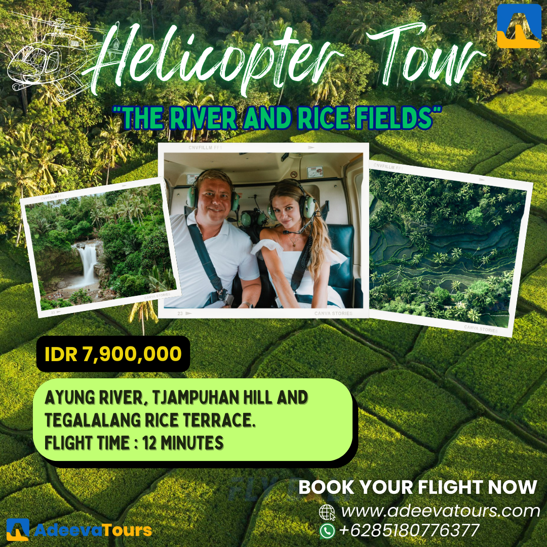 A Bird’s-Eye View of Bali Helicopter Tours River & Ricefield_0