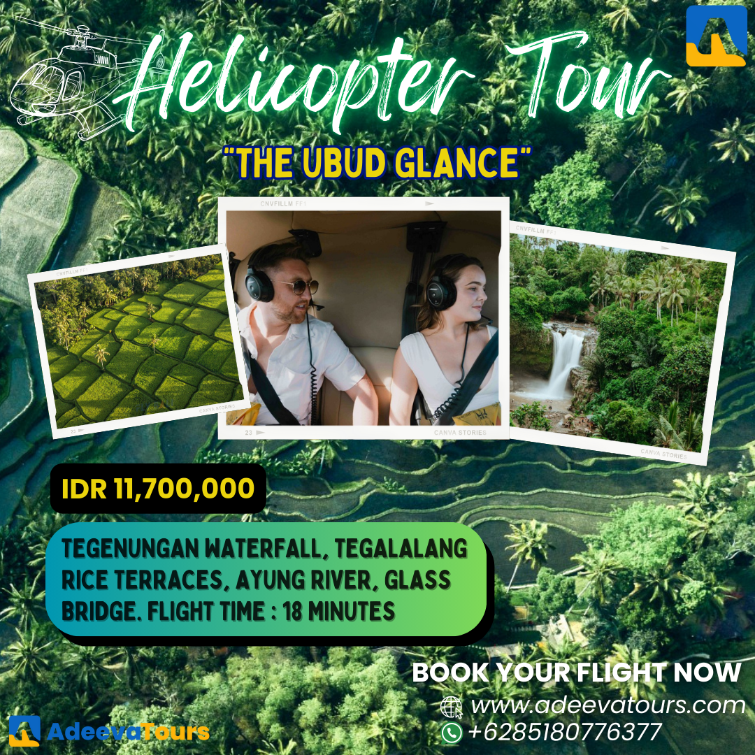 A Bird’s-Eye View of Bali Helicopter Tours Ubud Glance_0