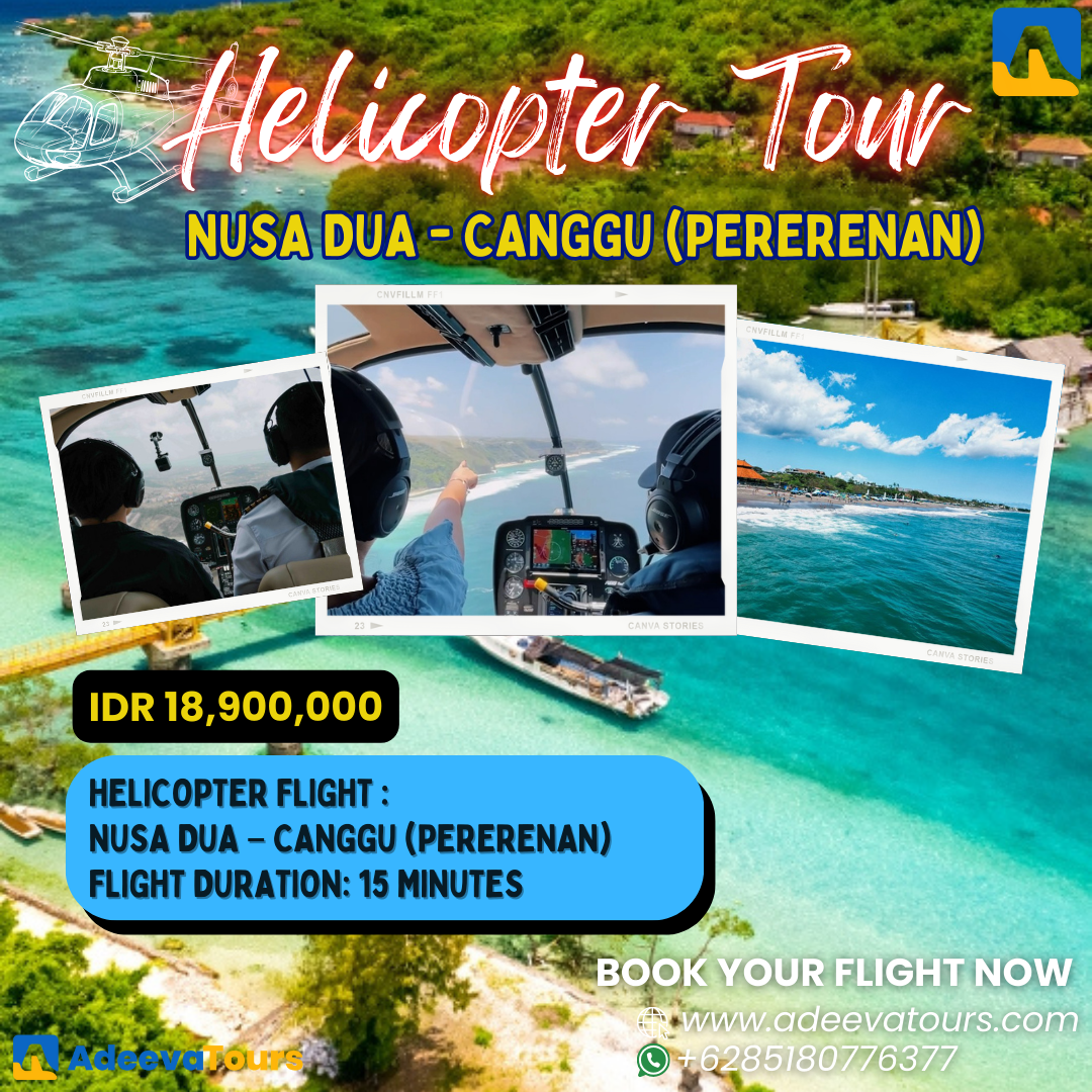 A Bird’s-Eye View of Bali Helicopter Tours Nusadua Canggu Pererenan_0