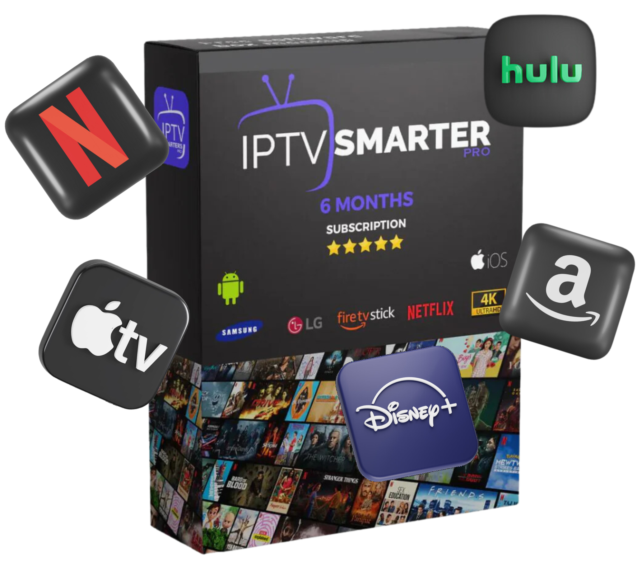 6-Month IPTV Subscription | IPTV SMARTERS PRO & SMARTERS PLAYER LITE_0