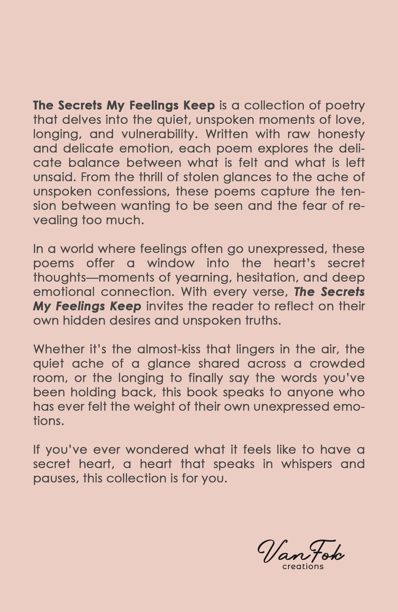 The SECRETS My FEELINGS Keep - ebook _1