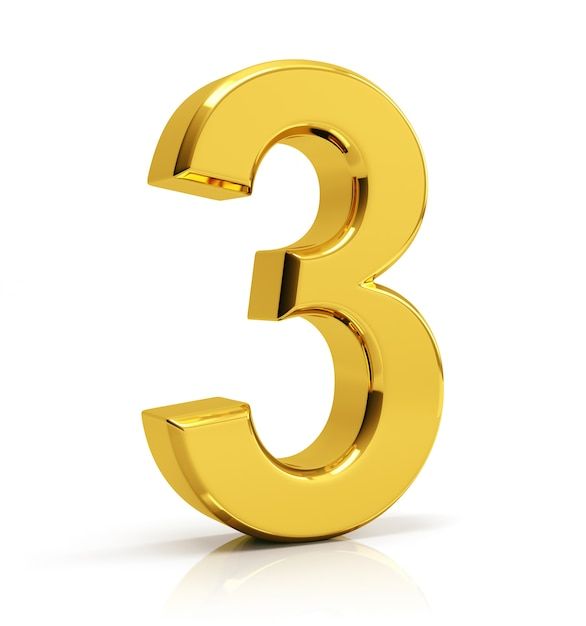 Gold three number _0