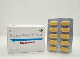 Tinindazole 500mg 10x10 Tab_0