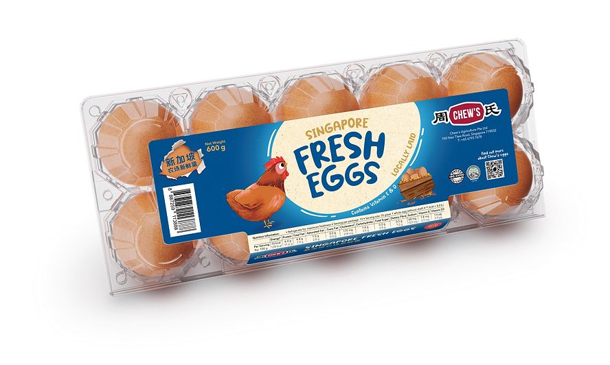 Chew's Fresh Brown Eggs 10s_0