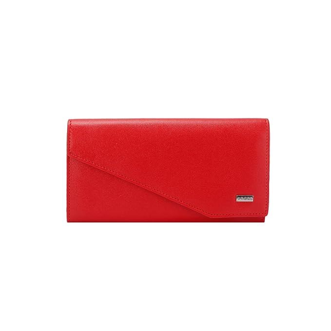 Cross Insignia Express Slim Wallet + Cross Spark Lite Flap Wallet - Red_3