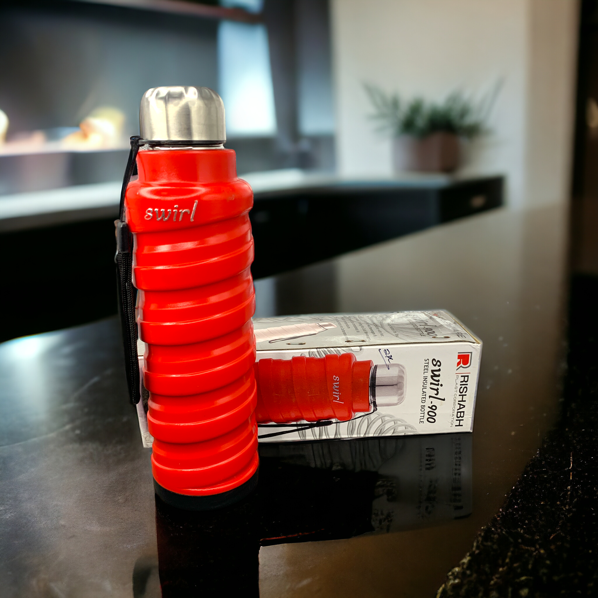 Swirl 900 Steel Insulated Water Bottle_2