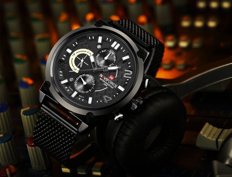 Naviforce fashion mens watch_0