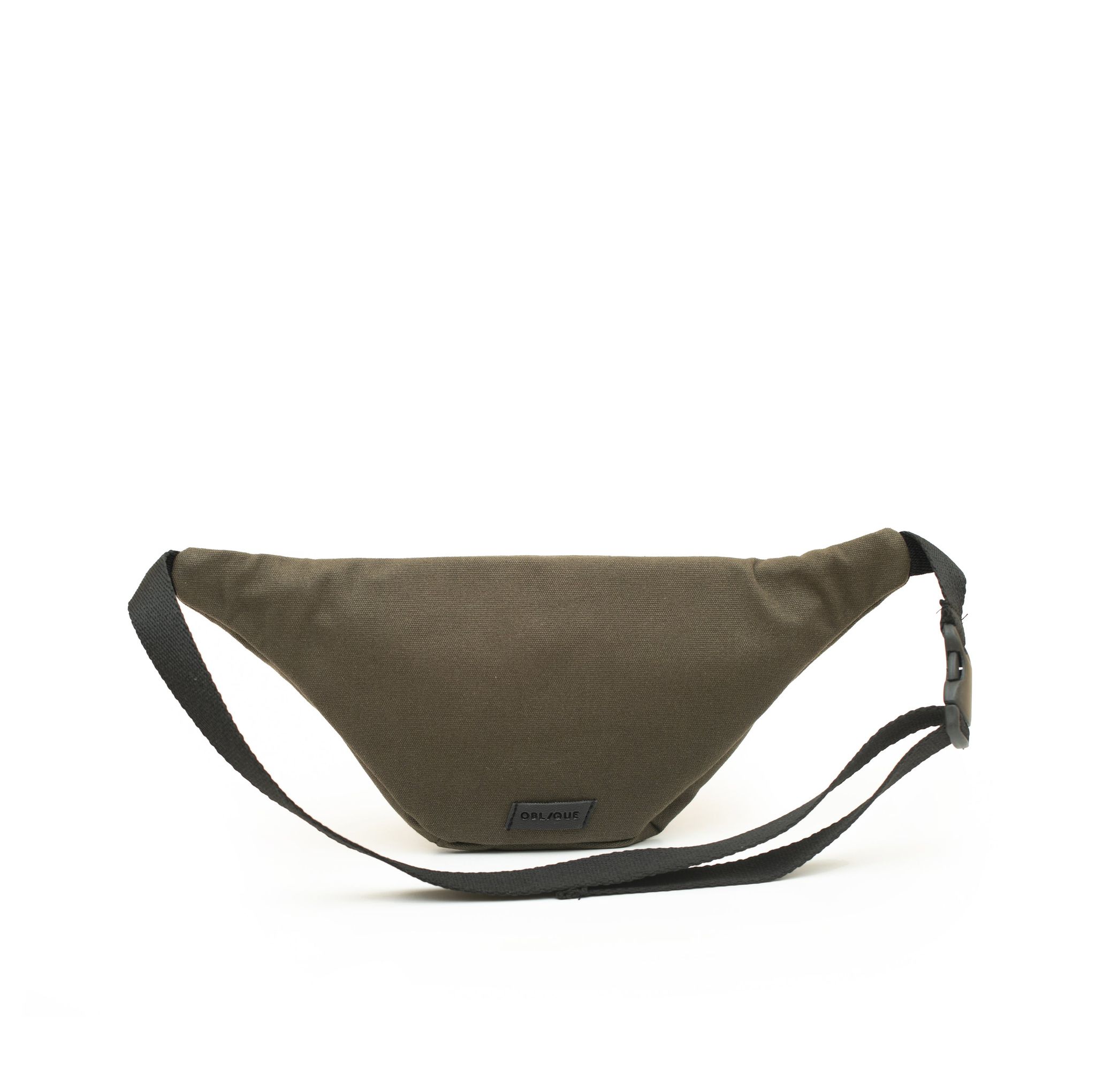 Oblique Waist Pouch Fanny olive Colour_2