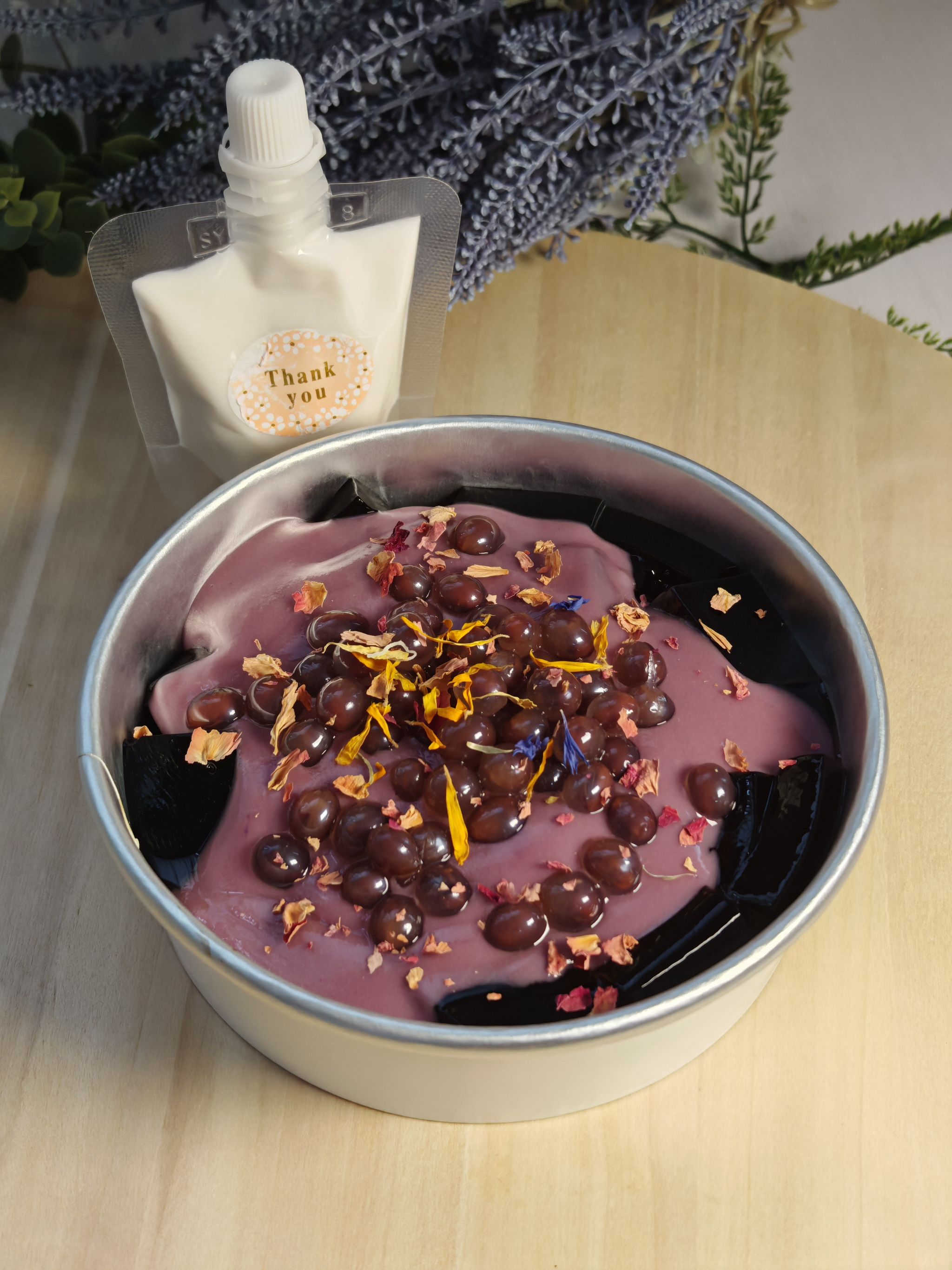 Taro Jelly Bowl 芋泥仙草碗_0