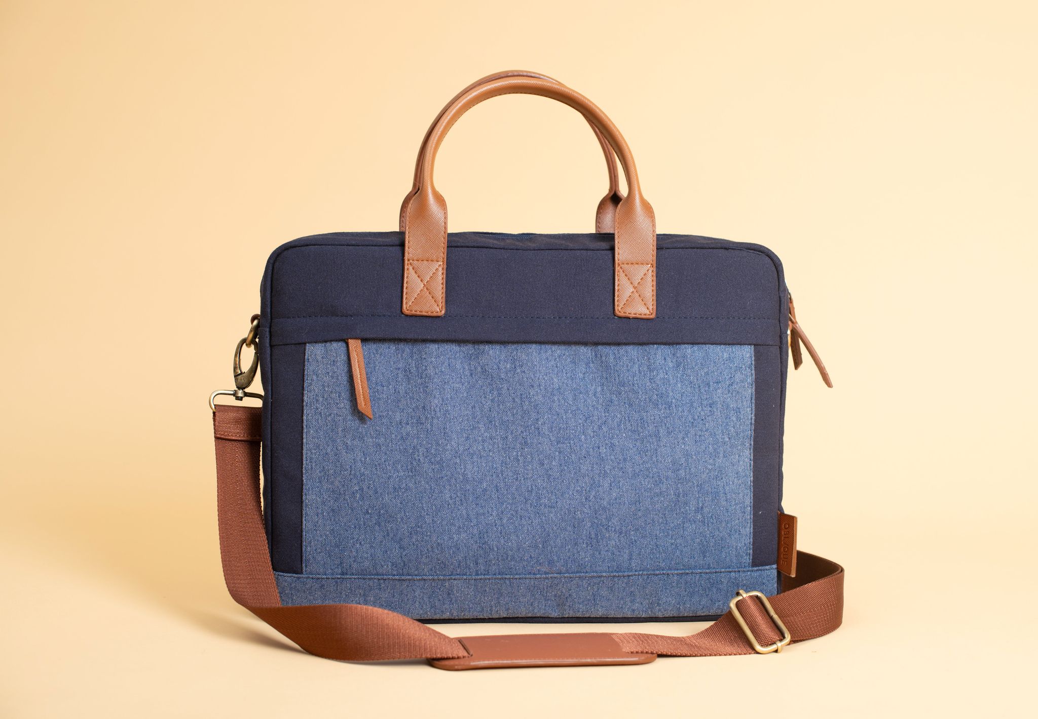 Oblique Trooper Laptop bag Navy_1