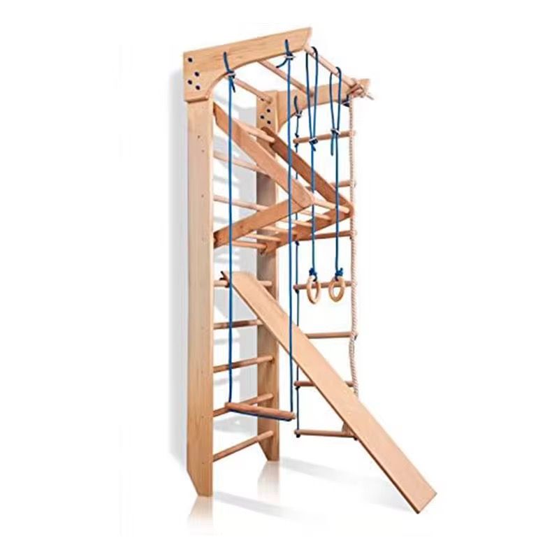 Swedish Ladder with accessories and slide/ramp _0