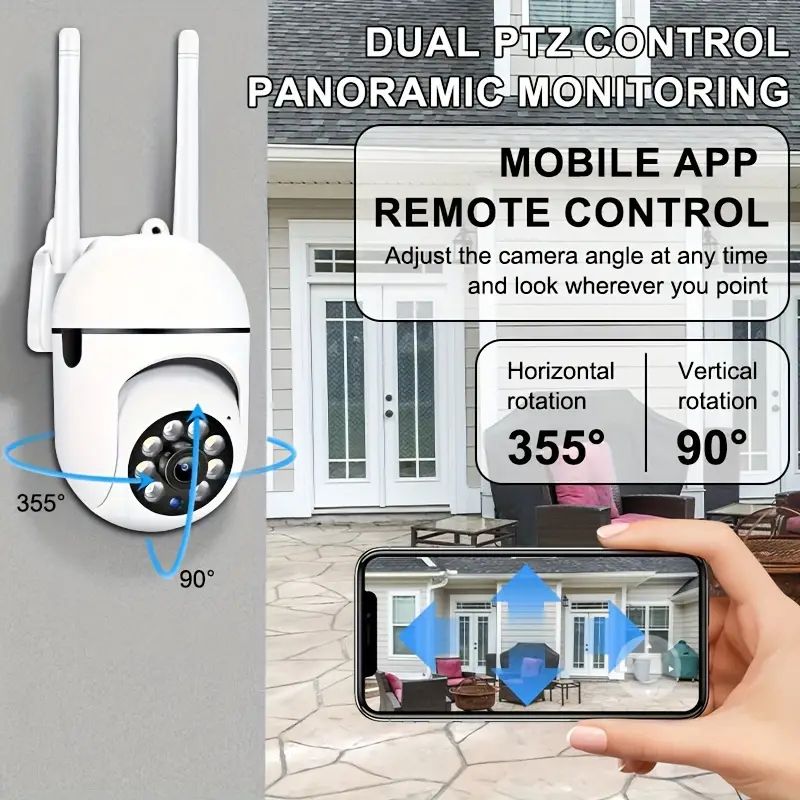  HD Cámara de seguridad inteligente WiFi_1