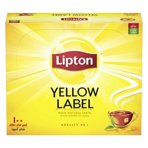 Lipton Tagged Tea Bags Black 100 Pack_0