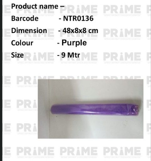 Purple Paper Roll 9 Meters_0