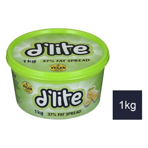 D'Lite 37% Fat Spread 1kg_0