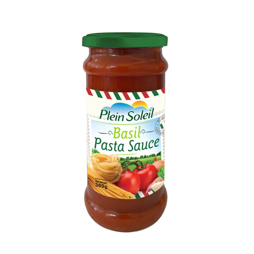 PLEIN SOLEIL 2*PASTA SAUCE WITH BASIL 360G_0