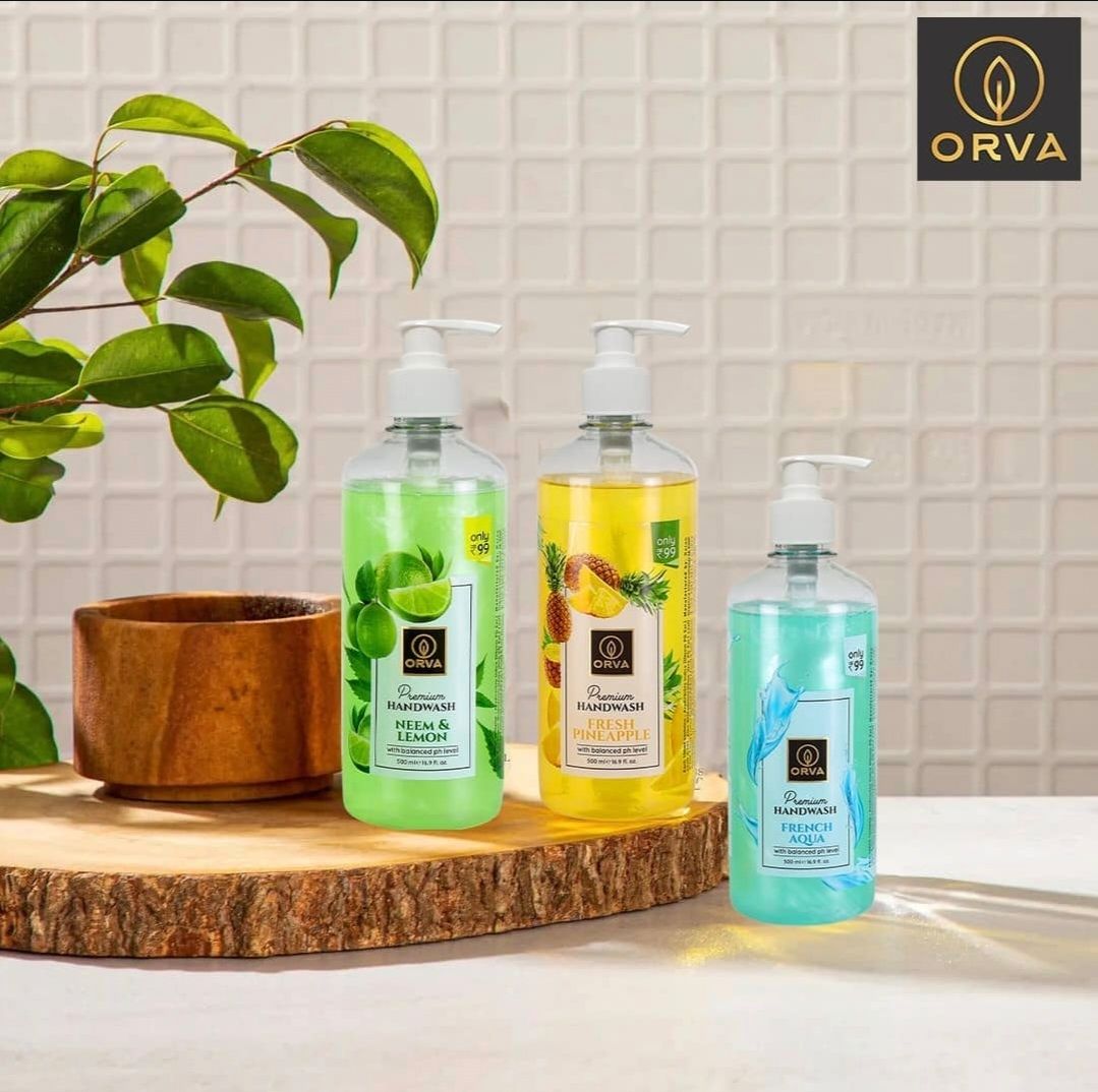 Orva Handwash 500ml bottle _0