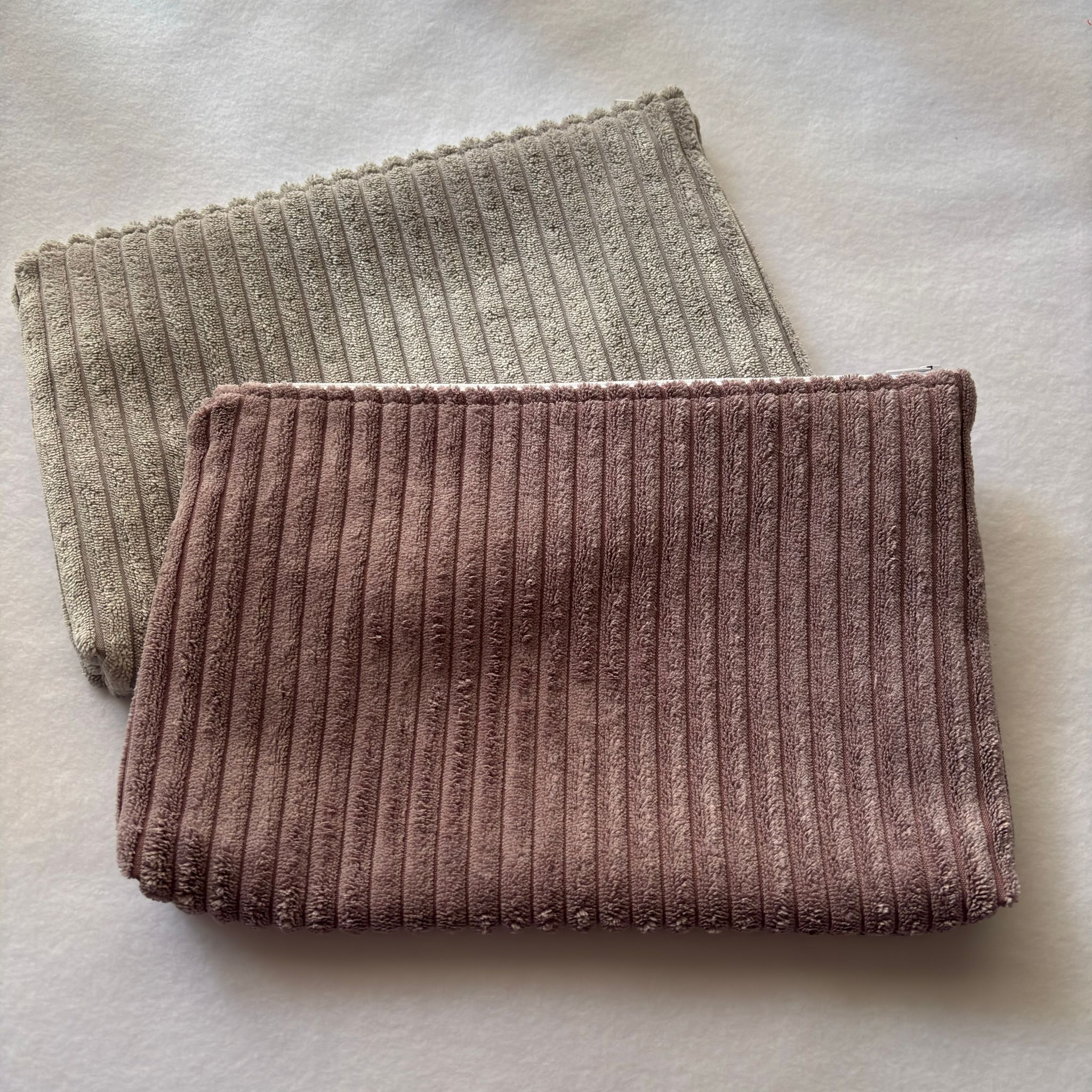 Corduroy Zipper Pouches_1