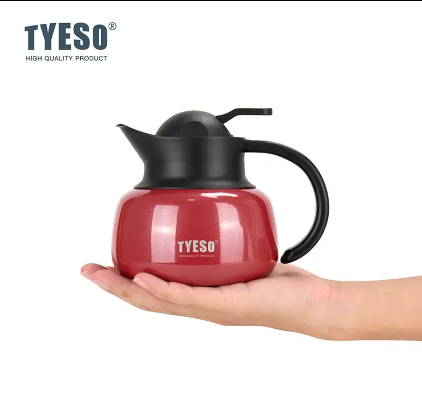 TYESO Vacuum Insulated Modern Teapot With Filter_5