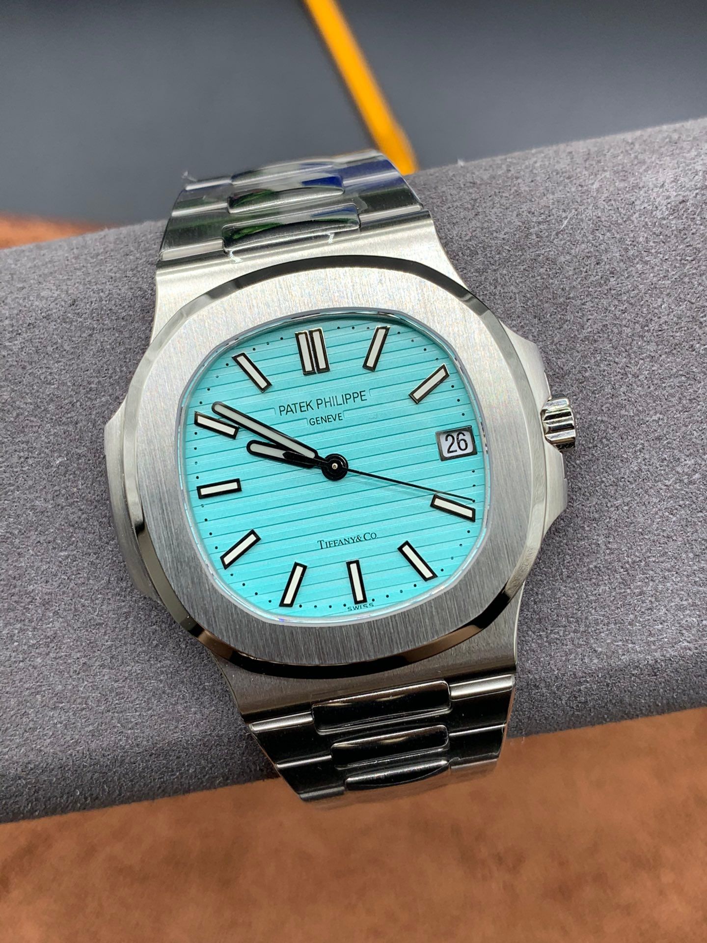 Patek Philippe Nautilus - Tiffany Blue Dial_1