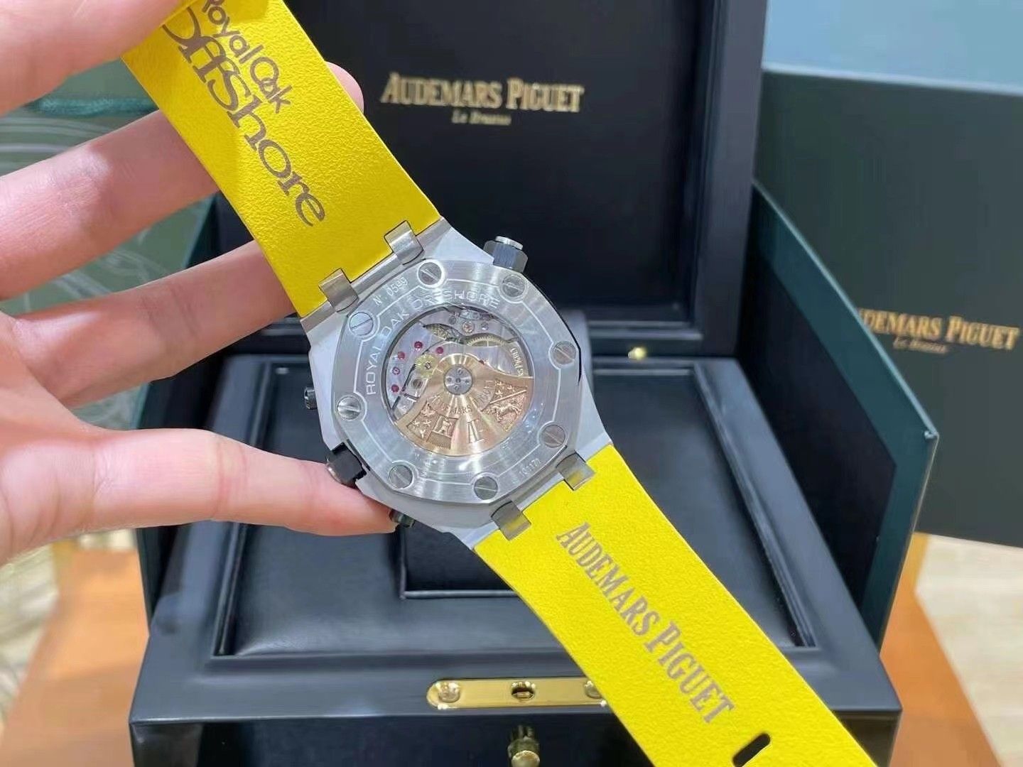 Audemars Piguet Royal Oak Offshore Diver - Yellow with Black Accents_4