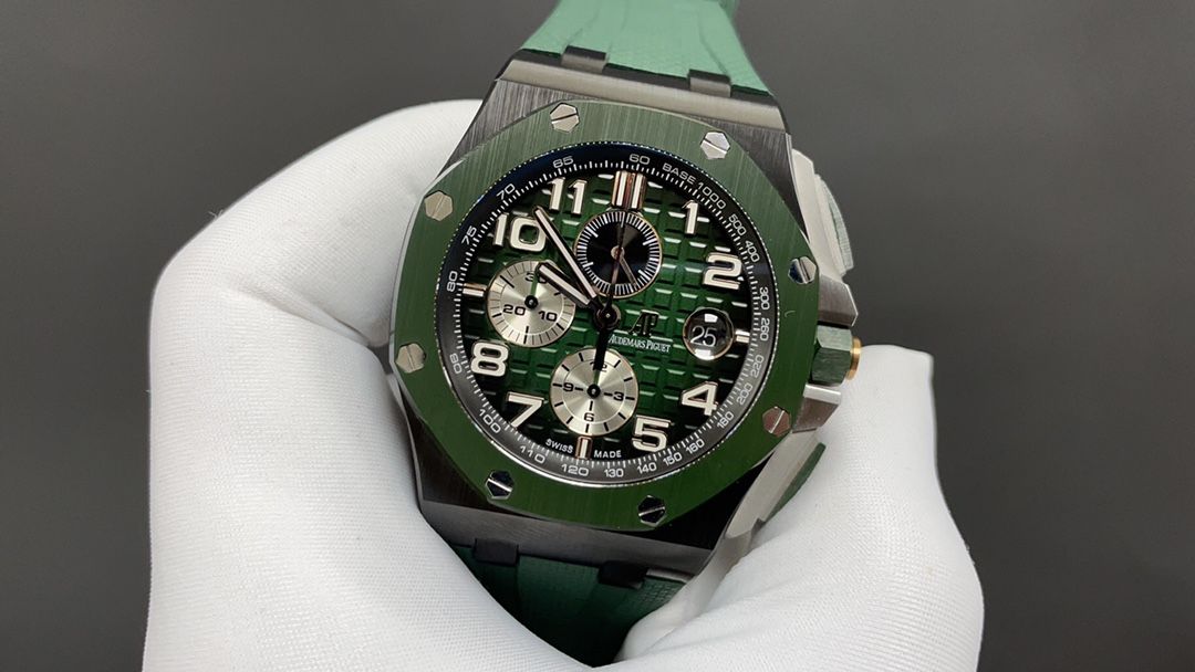 Audemars Piguet Royal Oak Offshore Chronograph - Green Dial _2