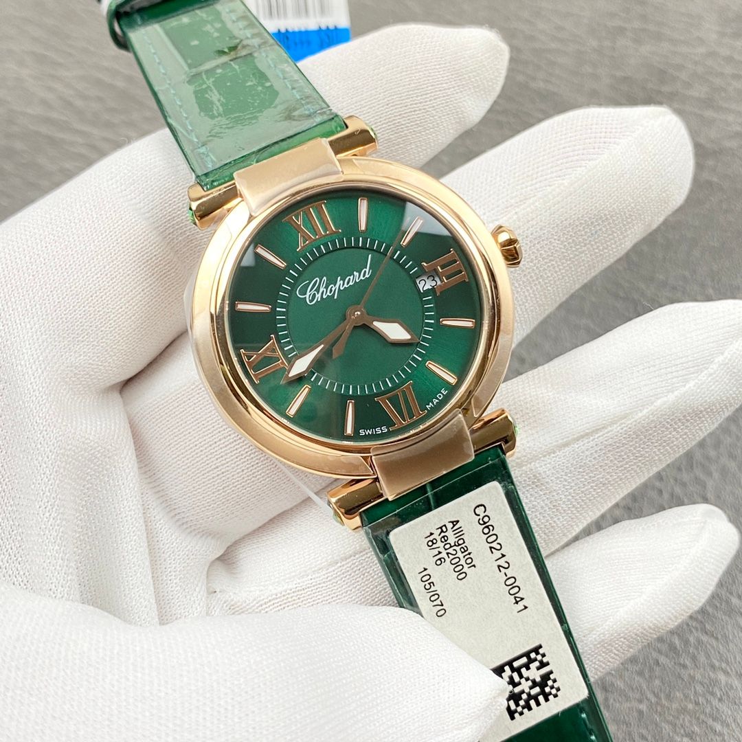 Chopard Green Dial Watch _2